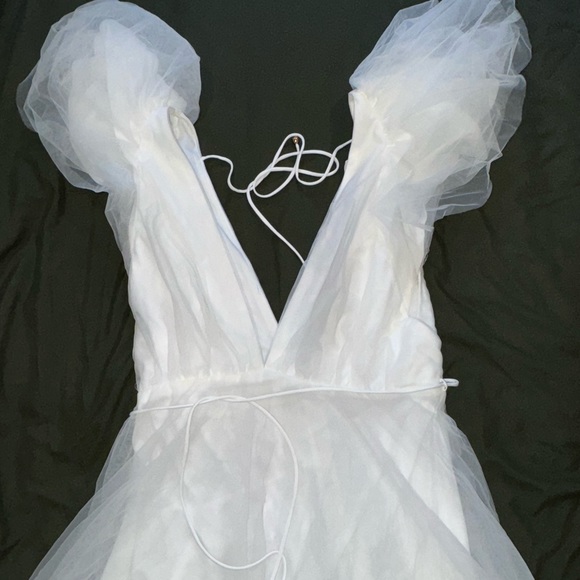 Hello Molly White Tulle Dress - Picture 4 of 7